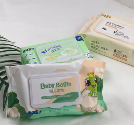 Nhãn hiệu riêng tùy chỉnh khăn ướt nén Khăn lau ướt bằng nhựa dùng một lần