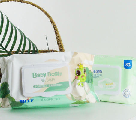 Custom Baby Wipe Mẫu nước lau miễn phí Khăn ướt hữu cơ cho bé