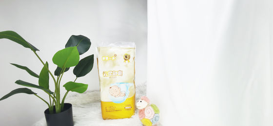 Nhà máy OEM Nhà sản xuất vật liệu thoải mái Tã trẻ em với Tã trẻ em dùng một lần Softcare