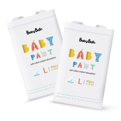 Mềm mại hấp thụ cao Quần dùng một lần cho bé thoáng khí