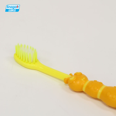 Phim hoạt hình màu dành cho trẻ em Dụng cụ vệ sinh răng miệng Bàn chải đánh răng có lông mềm PBT