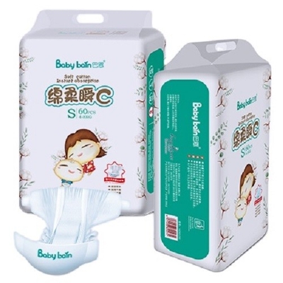 Tã trẻ em OEM siêu mềm và thoáng khí Nhãn hiệu Tã trẻ em Tã trẻ em cho bé