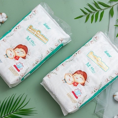 In ấn dễ thương Tấm lưng thoáng khí Tã cho bé dùng một lần Hấp thụ nhanh chóng