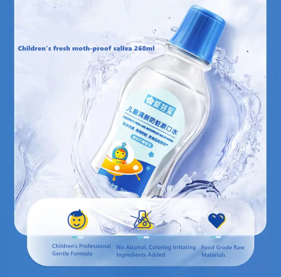 260ml Nước súc miệng Chăm sóc răng miệng Dụng cụ vệ sinh răng miệng cho trẻ em Fresh Anti Moth