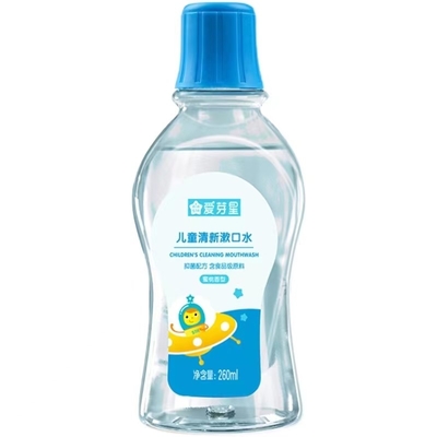 Sạch miệng và hơi thở thơm tho 260ml Nước súc miệng Chăm sóc răng miệng Trẻ em Hương đào hương chanh