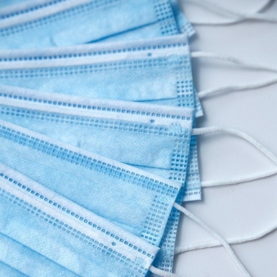 Mặt nạ bịt tai bằng nhôm bằng nhựa có nắp đậy dùng một lần 14,5 x 9,5cm