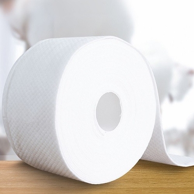 Đóng gói bằng nhựa Khăn lau khô dùng một lần Bông 60g mềm