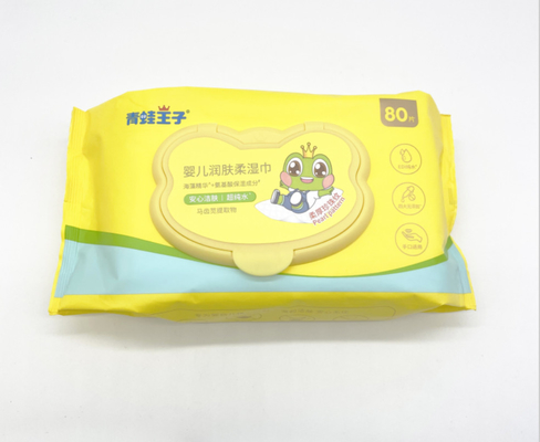 Khăn ướt hữu cơ không gây dị ứng có cồn cho da em bé Làm sạch hàng ngày