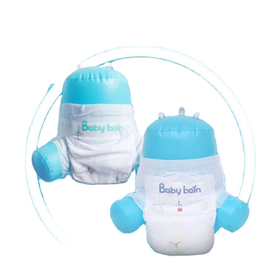 Tã bông in thoáng khí dùng một lần Kích thước 4 Bảo vệ chống thấm dùng một lần
