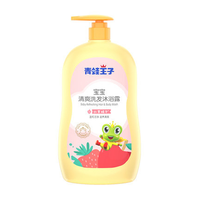 Không có hương thơm Chăm sóc nhẹ nhàng Baby Cleansing Body Wash Head To Toe