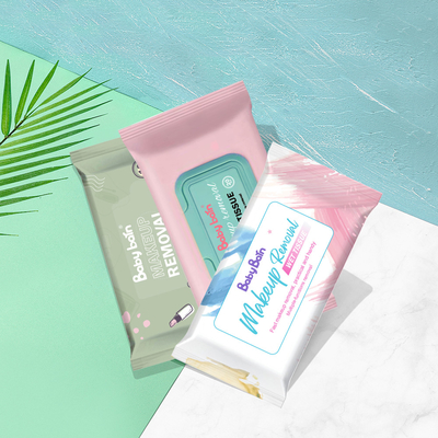 Khăn ướt tẩy trang Fragrance Free Khăn lau ướt dùng một lần Nhẹ nhàng cho mọi loại da