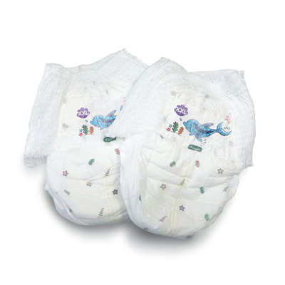 Quần lót cotton dùng một lần tùy chỉnh OEM Baby pull up Tã