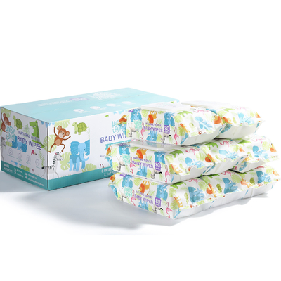 45gsm Pearl Spunlance Khăn ướt không dệt dùng một lần Khử vi khuẩn Công thức