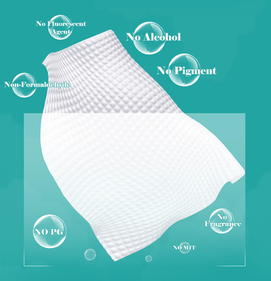 Có nắp và băng mở Khăn ướt dùng một lần 80 chiếc 20% Viscose 80% Polymer