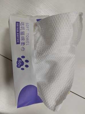 Khăn lau khô dùng một lần bằng bông không dệt để chăm sóc da cho trẻ sơ sinh