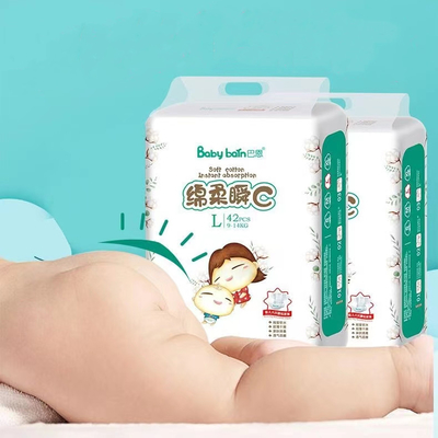 Quần pull -up 60 ° Vừa vặn với tã em bé dùng một lần với cạp quần co giãn Quần pull -up