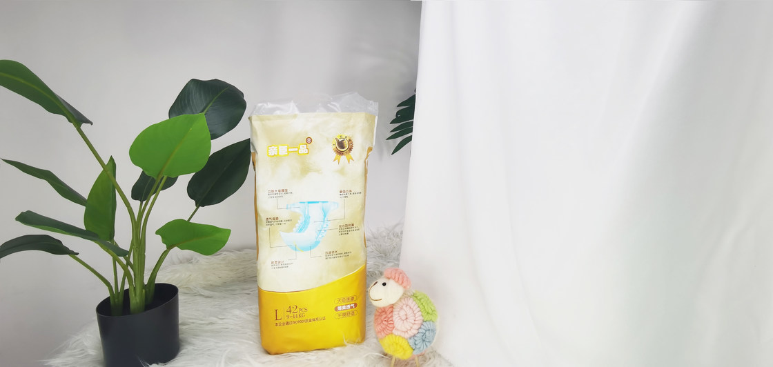 Nhà máy OEM Nhà sản xuất vật liệu thoải mái Tã trẻ em với Tã trẻ em dùng một lần Softcare