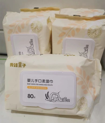 Khăn giấy dùng một lần để trang điểm Loại bỏ Làm sạch Da mặt Không che phủ