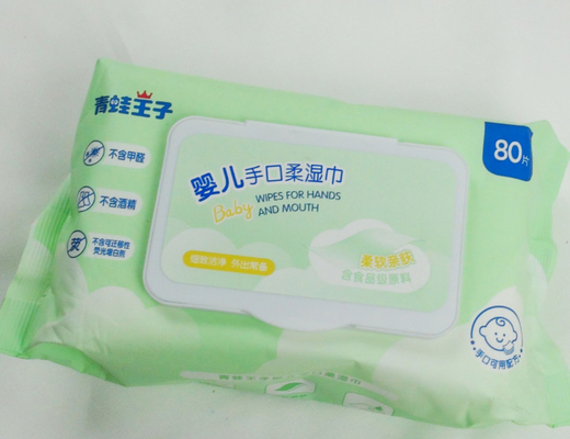 Custom Baby Wipe Mẫu nước lau miễn phí Khăn ướt hữu cơ cho bé