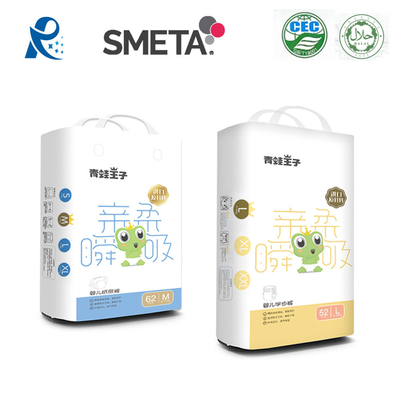 ODM OEM Bề mặt khô Tã giấy cho bé dùng một lần Băng dán ma thuật chống rò rỉ 3D